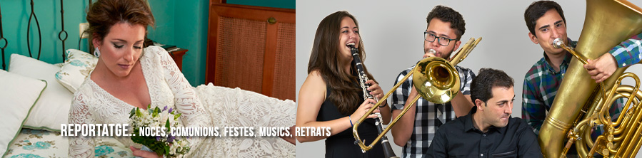 fotografia de bodas, comuniones, músicos, retrato